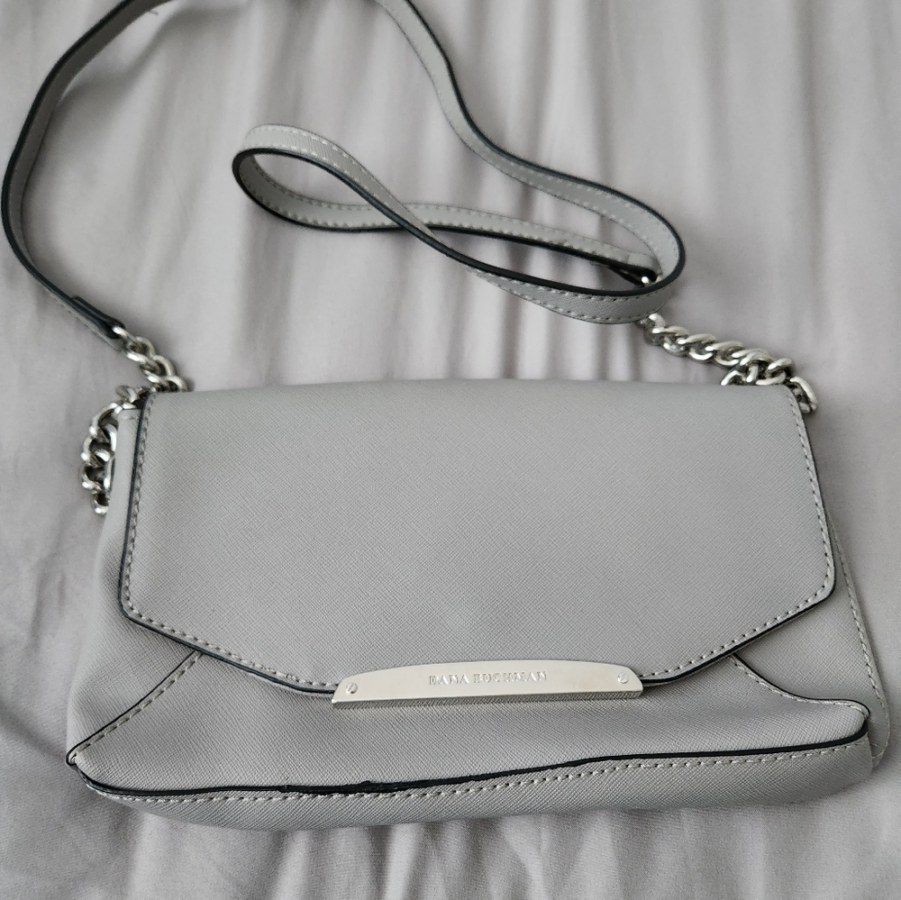 Dana Buchman Grey Crossbody Purse